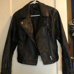 Forever 21 faux leather jacket